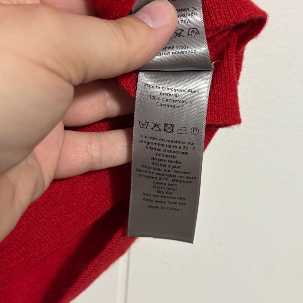 ZADIG & VOLTAIRE Ida CP Cashmere Zaddicted Tee FLAWED Medium - Picture 6 of 8